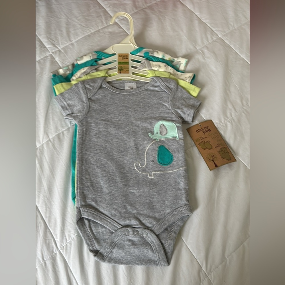 Baby Boy 5 pack of bodysuits - BNWT